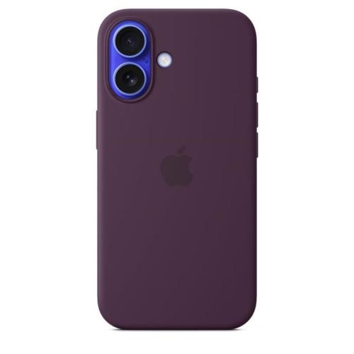 iPhone 16 - Coque En Silicone Avec Magsafe - Plum