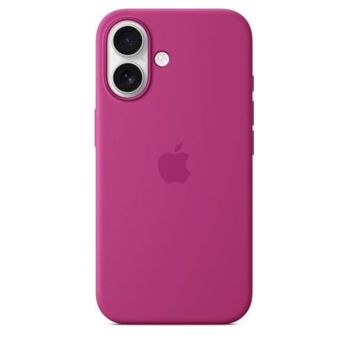 iPhone 16 - Coque En Silicone Avec Magsafe - Fuchsia