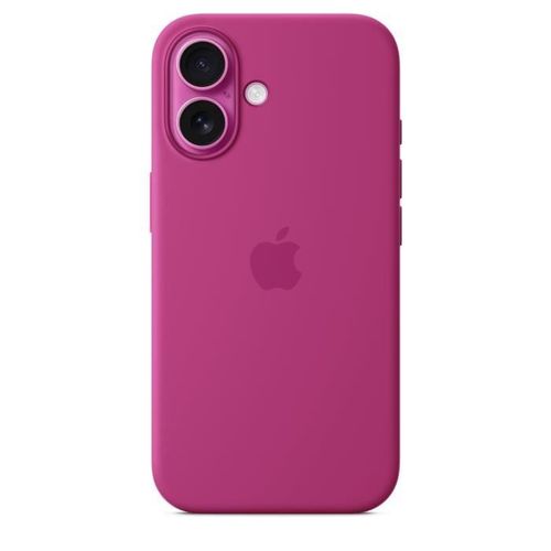 iPhone 16 - Coque En Silicone Avec Magsafe - Fuchsia