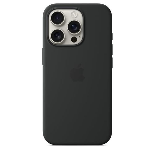 iPhone 16 Pro - Coque En Silicone Avec Magsafe - Black