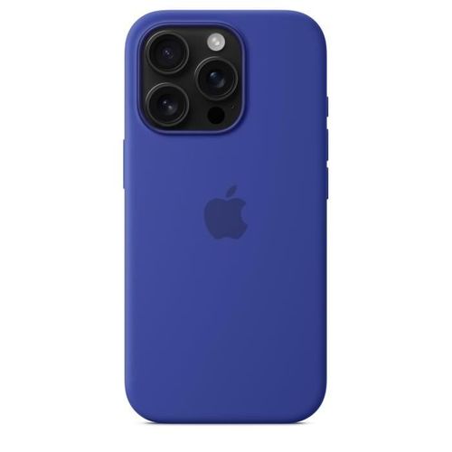 Apple iPhone 16 Pro - Coque En Silicone Avec Magsafe - Ultramarine