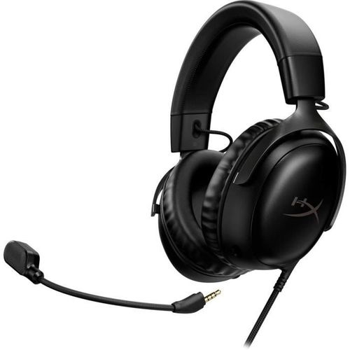 Casque Gamer Filaire - Hyperx Cloud Iii - Pour PC Et Console - Noir