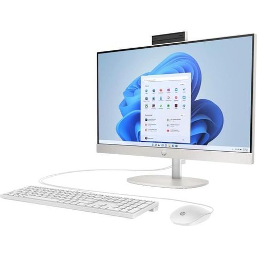 PC Tout-en-un 24-cr0038nf - 23,8" Fhd - Ryzen 5-7520u - Ram 8go - 512go Ssd - Windows 11