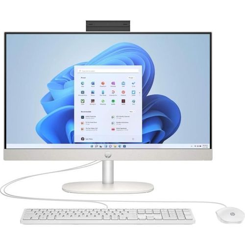 PC Tout-en-un 24-cr0038nf - 23,8" Fhd - Ryzen 5-7520u - Ram 8go - 512go Ssd - Windows 11