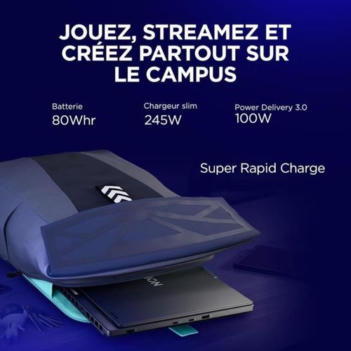 PC Portable Gamer  Legion 5 15irx10 - Sans Windows - 15,1 Wqxga Oled  - Core I7-13650hx - Rtx 5060 1