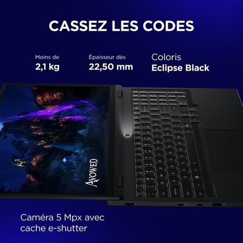 PC Portable Gamer  Legion 5 15irx10 - Windows 11 - 15,3 165hz Ips - Core I7-13650hx - Rtx 5070 115w