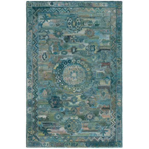 Tapis Anatolie 122 X 183 Cm Bohemien Elira Aqua