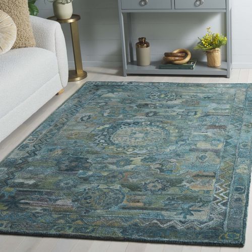 Tapis Anatolie 183 X 274 Cm Bohemien Elira Aqua