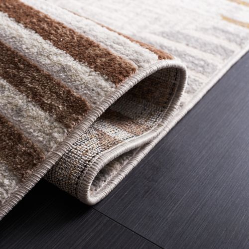 Tapis Palma 66 X 213 Cm Moderne Winter Beige