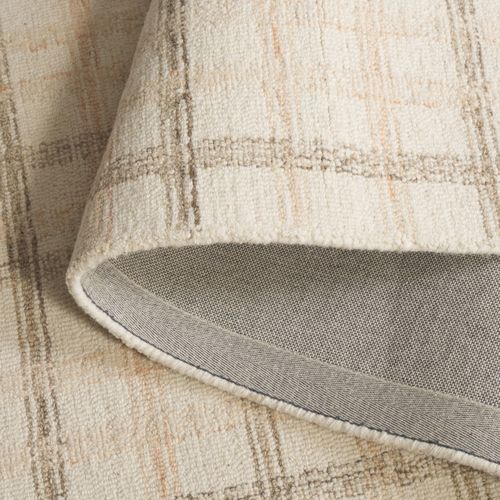 Tapis Ebony 122 X 183 Cm Geometrique Rumi Beige / Ivoire