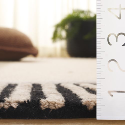 Tapis Fifth Avenue 152 X 244 Cm Moderne Darya Beige / Noir