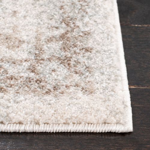 Tapis Evoke 235 X 235 Cm De Transition Aria Ivoire / Taupe