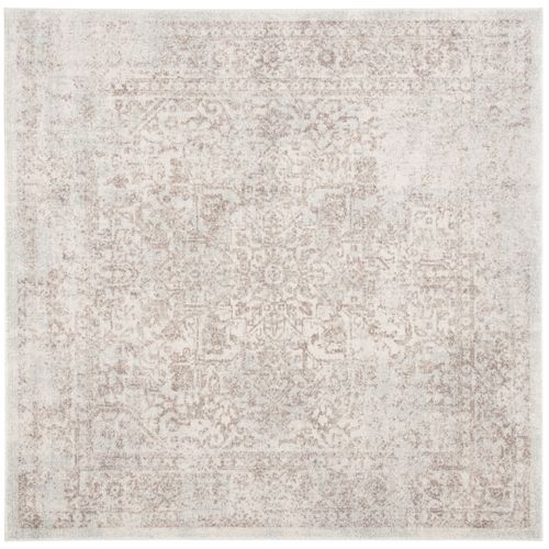 Tapis Evoke 235 X 235 Cm De Transition Aria Ivoire / Taupe