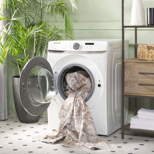 Tapis Arizona 76 X 183 Cm Traditionnel Bailee Beige / Or