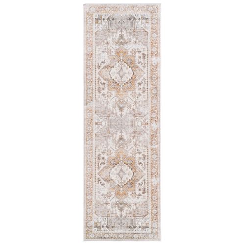 Tapis Arizona 76 X 183 Cm Traditionnel Bailee Beige / Or