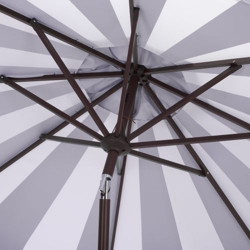 Parasol James Noir Métal Open: 256 X 256 X 251 Close: 15 X 15 X 251