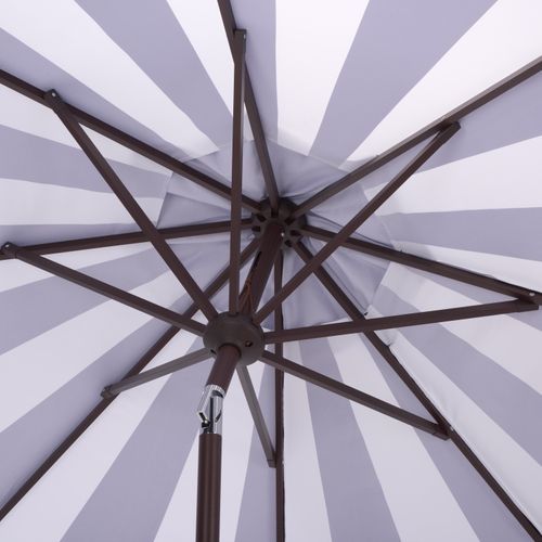 Parasol James Bleu Marine Métal Open: 256 X 256 X 251 Close: 15 X 15 X 251