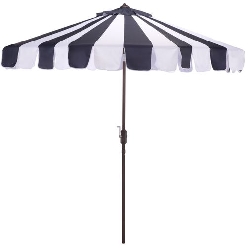 Parasol James Bleu Marine Métal Open: 256 X 256 X 251 Close: 15 X 15 X 251