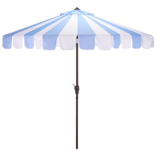 Parasol James Bleu Métal Open: 256 X 256 X 251 Close: 15 X 15 X 251