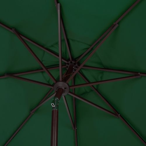 Parasol Henry Vert Métal Open: 256 X 256 X 251 Close: 15 X 15 X 251