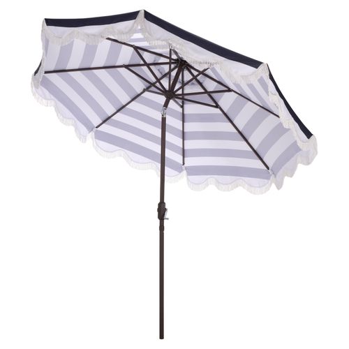 Parasol Thomas Bleu Marine Métal Open: 256 X 256 X 251 Close: 15 X 15 X 251