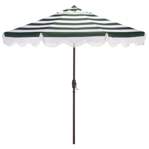 Parasol Thomas Vert Métal Open: 256 X 256 X 251 Close: 15 X 15 X 251