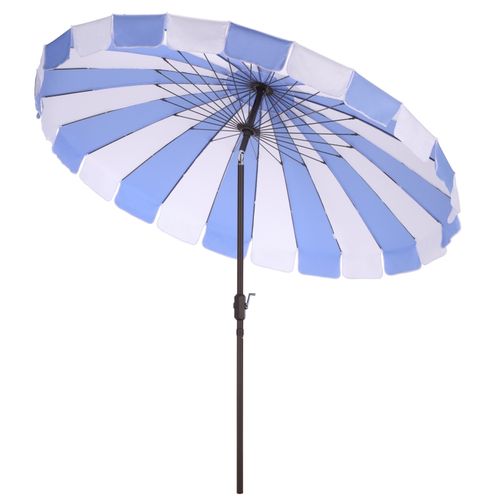 Parasol Samuel Bleu Métal Open: 256 X 256 X 251 Close: 15 X 15 X 251