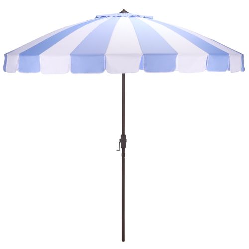 Parasol Samuel Bleu Métal Open: 256 X 256 X 251 Close: 15 X 15 X 251