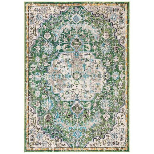 Tapis Madison 183 X 244 Cm De Transition Maia Neutre / Orange