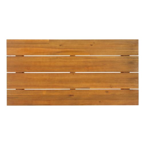 Table Basse D'extérieur Adam Neutre Bois 119.8 X 60 X 37