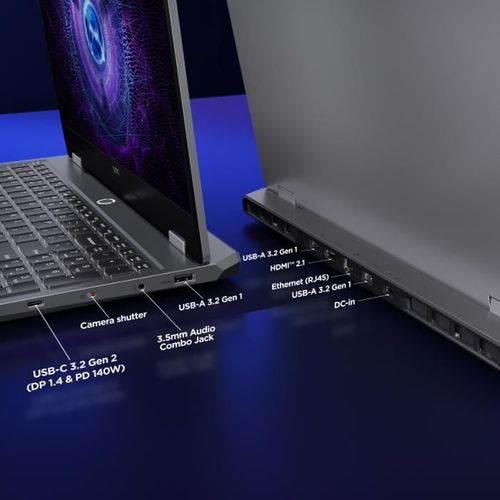 PC Portable Gamer  Loq 15iax9 - Sans Windows - 15'' Fhd 144hz - Core I5-12600hx - Rtx 4050 105w - R