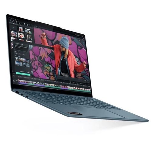 PC Portable Yoga Slim 7 14akp10 - Windows 11 - Copilot + - 14 Wuxga Oled - Ryzen7 Ai 350 - 32 Go -