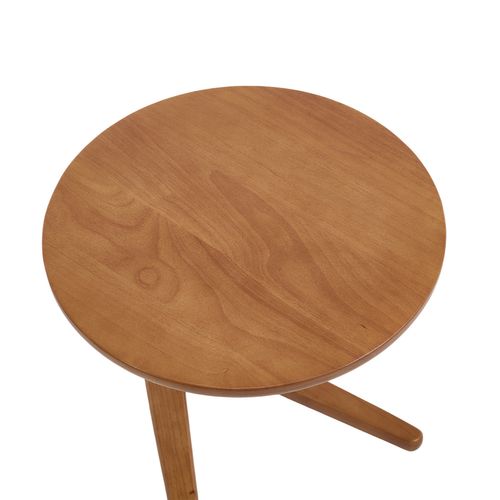Bout De Canapé Rond 50x50x50 Cm - Bois