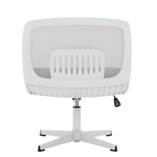 Fauteuil De Bureau Chaise Bureau Roulettes Réglable Hauteur Pivotante à 360°maille Respirante Gris