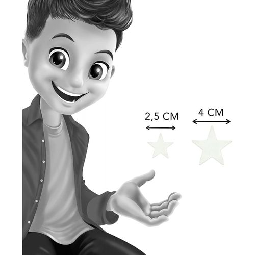 Étoiles Phosphorescentes Autocollantes Pour Murs Et Plafonds