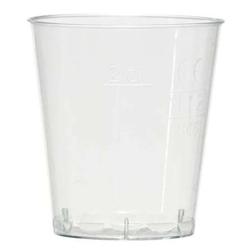 Verre Jetable Dégustation 3 Cl Jauge 2 Cl Colis De 1000