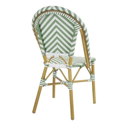 Chaise Style Parisien En Rotin - Lot De 2 -