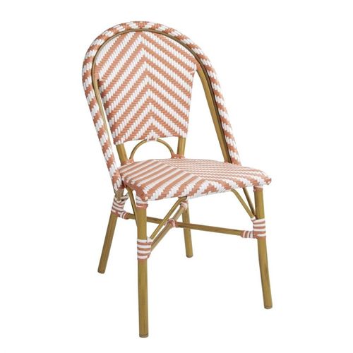 Chaise Style Parisien En Rotin - Lot De 2 -