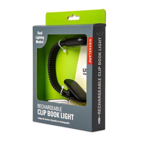 Lampe De Lecture Flexible Clip Book Noir