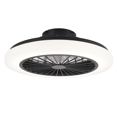 Ventilateur De Plafond LED Blanc Avec Éclairage - Ventilateur Silencieux 40 W