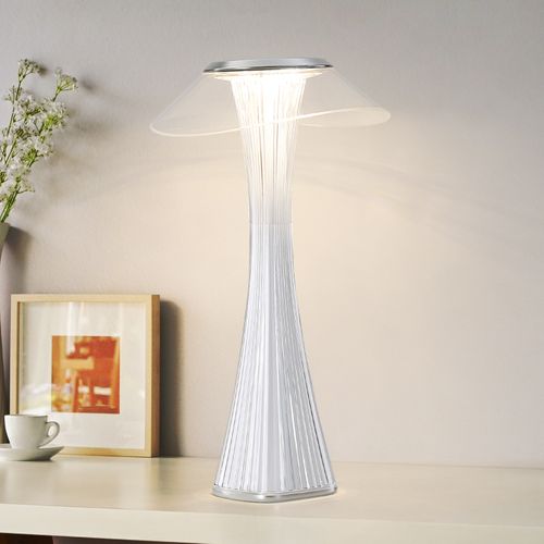 LED Lampe De Table Touch Dimmable 3000-6500k Blanc Pour Chambre à Coucher Salon