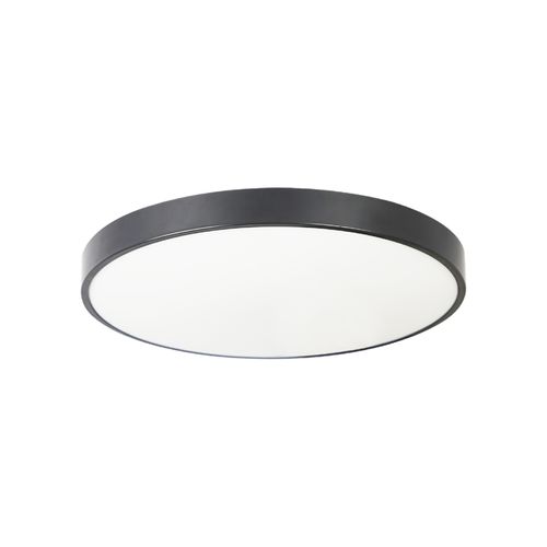 Plafonnier LED - Lampe De Salle De Bain Ronde Étanche Ip44, Diamètre 28 Cm, Moderne, 17 W, Blanc