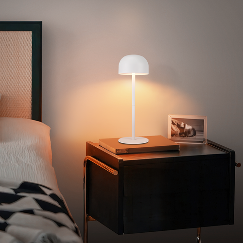 Lampe à Poser De Table LED Sans Fil - Lampe Intensité Variable Avec 3 Températures De Couleur