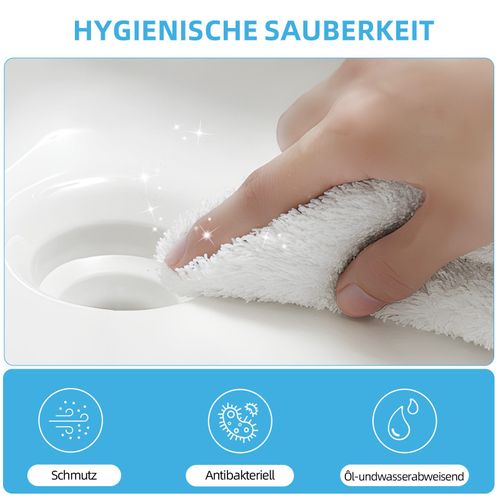 Lavabo Ovale Céramique à Poser, 41x33x14,5cm, Nano Effet Lotus, Blanc.