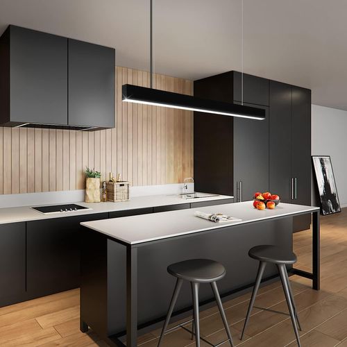 Suspension LED Pour Table à Manger, Intensité Variable, Moderne, Avec Télécommande