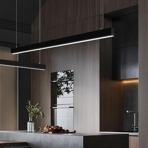 Suspension LED Pour Table à Manger, Intensité Variable, Moderne, Avec Télécommande