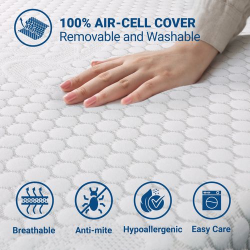 Surmatelas Simple 80x195 Topper à Mémoire De Forme 6 Cm Made In Italy