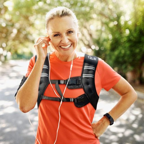 Veste Lestée 5kg Réglable Pour Poids Entrainement Et Musculation Exercice Noir