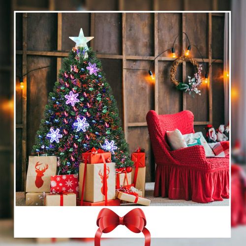 Sapin De Noël Arbre De Noël Artificiel Avec Lumières LED 120 Cm