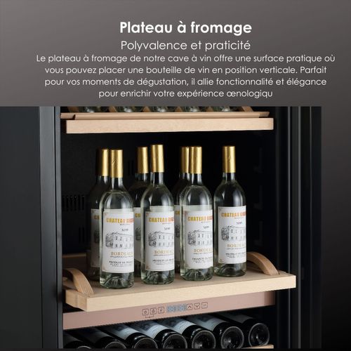Cave à Vin Polyvalente Lecépage Agj268vx2z 268 Bouteilles Double Zone